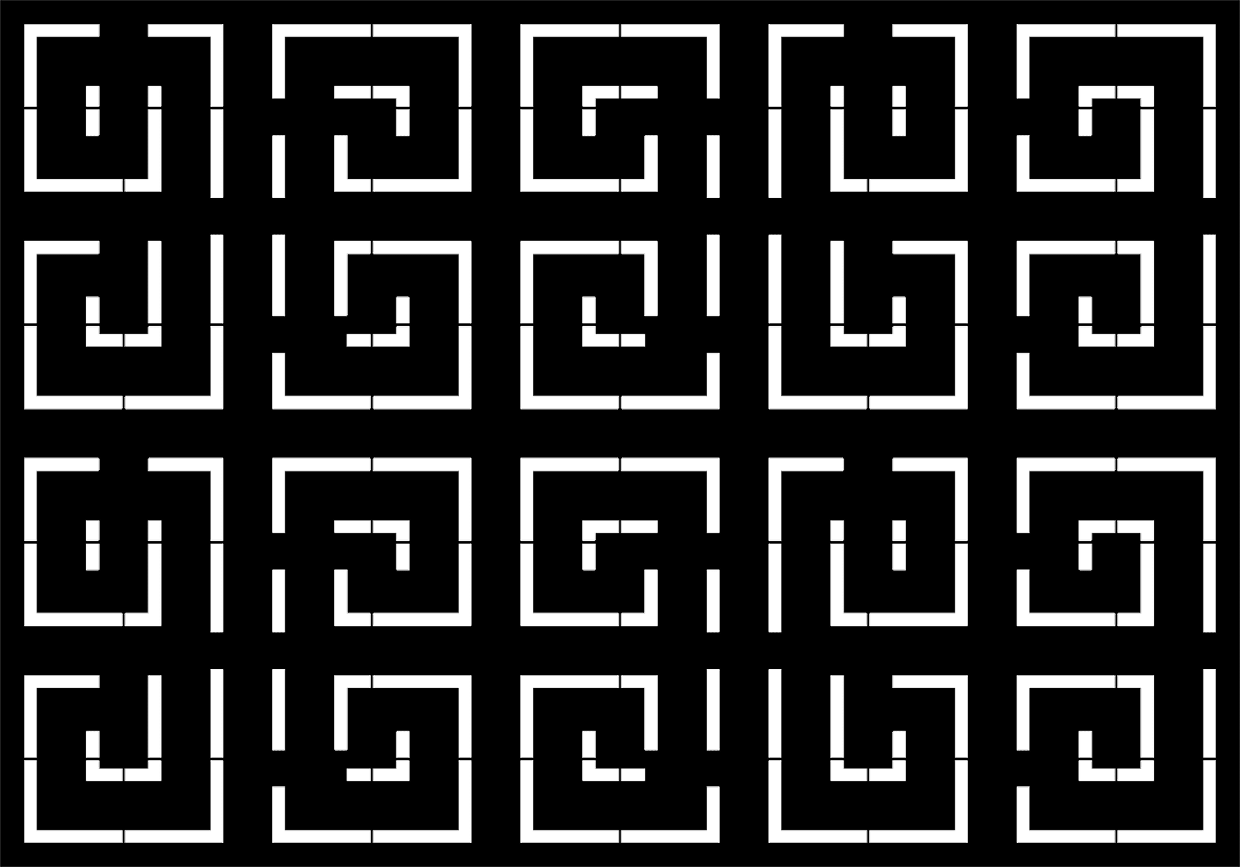 Panel pattern